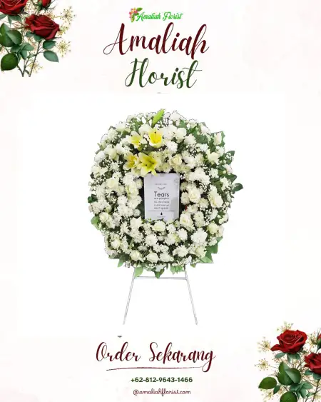 Krans Bunga Duka Tiying Tali